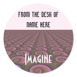 Creative Office Name Tag