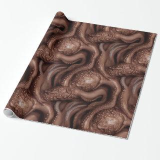 Creepy Alien Tentacle Dark Brown