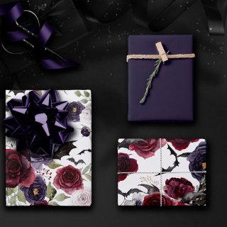 Creepy Beautiful | Dark Gothic Roses with Bats  Sheets