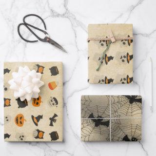 Creepy Cute Halloween Theme Pattern  Sheets