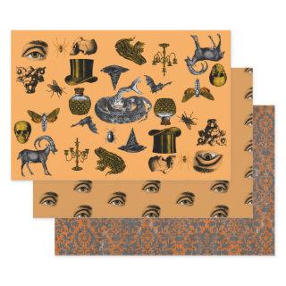 Creepy things, eyes & distressed pattern  wrapping  sheets