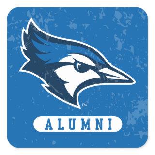 Creighton Alumni University Distressed Square Sticker