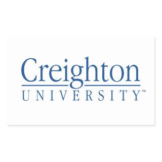Creighton University Mark Rectangular Sticker