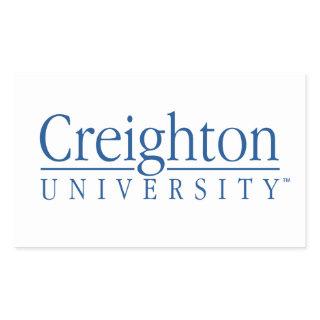 Creighton University Mark Rectangular Sticker