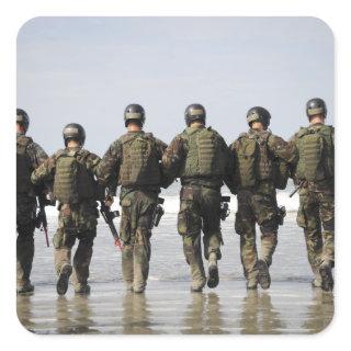 Crewman Qualification Training students Square Sticker