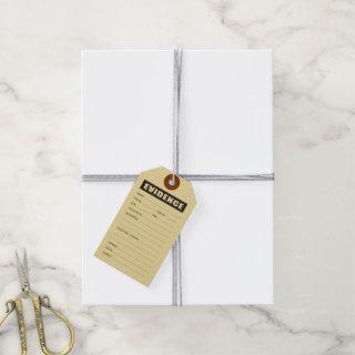 Crime Evidence Tag