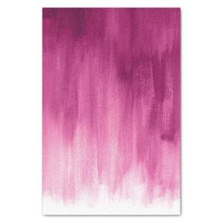 Crimson red pink loose brush art tissue paper