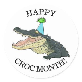 Croc Month Sticker