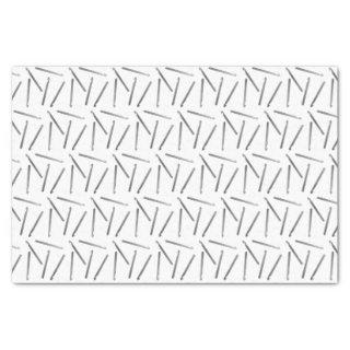 Crochet Hooks Crafts Faux Silver Foil Texture Tissue Paper