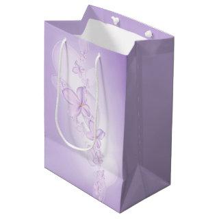 Crocus Flowers Medium Gift Bag