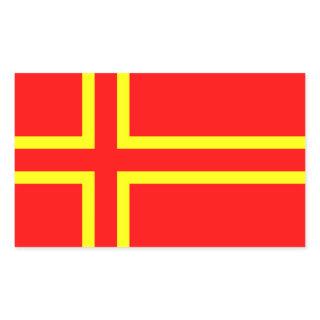 Cross Olaf Saint Rectangular Sticker