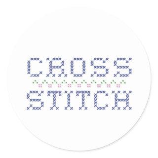 Cross Stitch Stickers