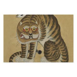 Crouching Tiger Minhwa with Magpie  Sheets