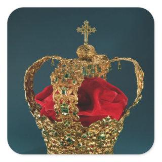 Crown of the Andes Square Sticker