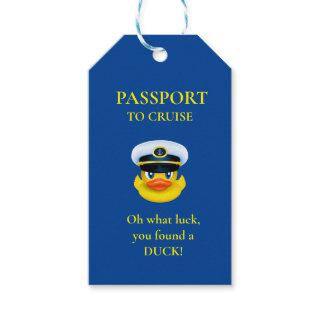 Cruising Duck Tag-Perfect for the great duck hunt! Gift Tags