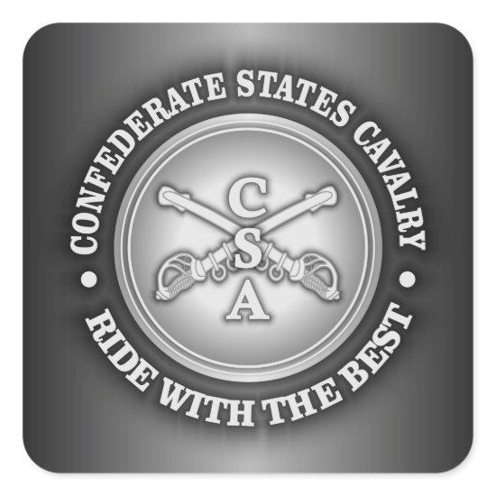 CSC -Ride With The Best Square Sticker