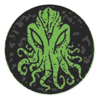 Cthulhu Classic Round Sticker