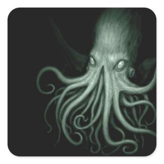 cthulhu square sticker