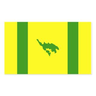 Culebra Flag Rectangular Sticker
