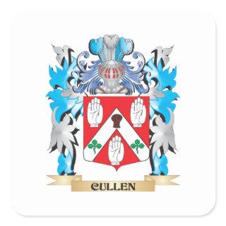 Cullen Coat of Arms - Family Crest Square Sticker