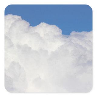 Cumulus Cloud II Square Sticker