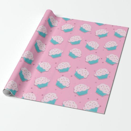 Cupcake Geschenkpapier