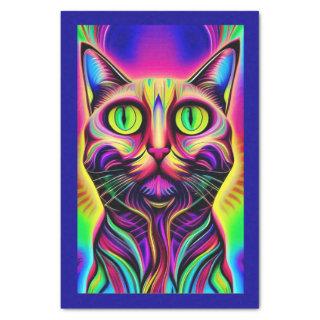 curious cat tissue paper
