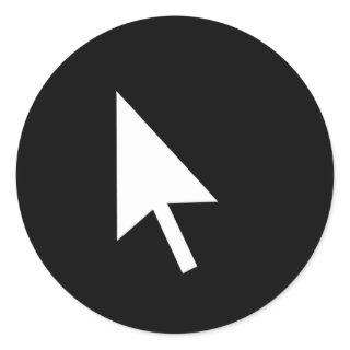 Cursor Mouse Cursor Classic Round Sticker