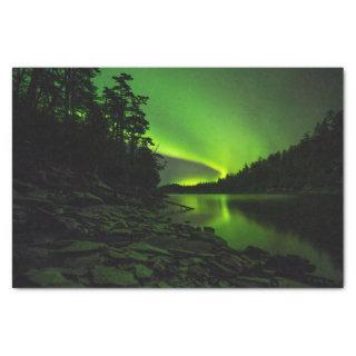 Curving Aurora Tissue Paper