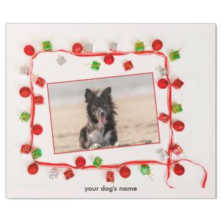 custom Border Collie Christmas