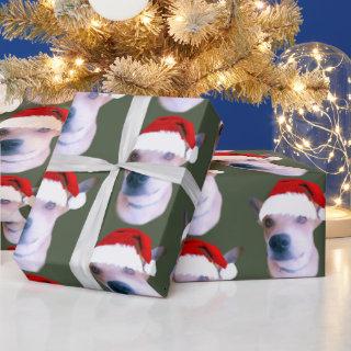 Custom Dog Christmas Photo