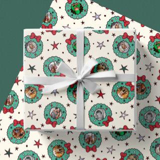 Custom Eight 8 Photo Christmas  Mint