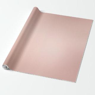 Custom Elegant Rose Gold Extra Large Glossy Gift