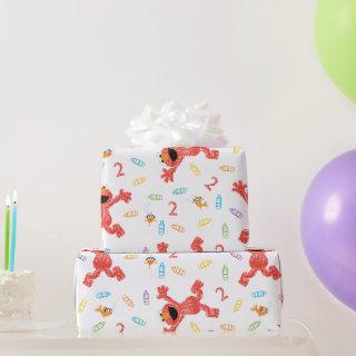 Custom Elmo Crayon Pattern Birthday