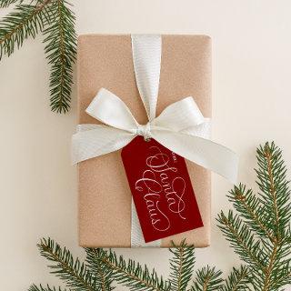 Custom Enchanting Santa Claus Christmas Gift Tags