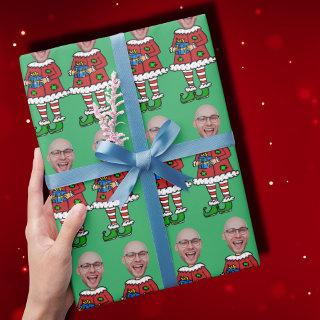 Custom Face Photo Elf Christmas Personalized Photo