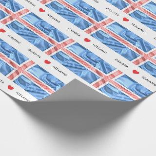 Custom I Heart Flag of Iceland