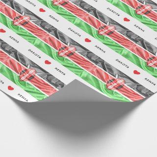 Custom I Heart Flag of Kenya