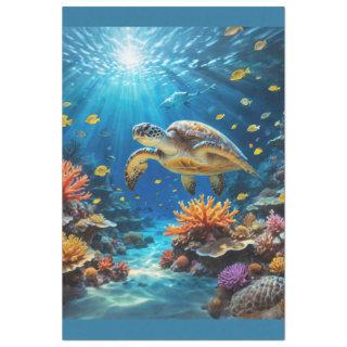 Custom Loggerhead Tissue Paper