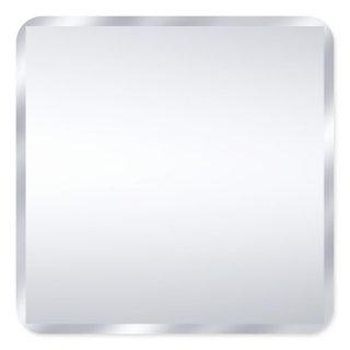 Custom Metallic Silver Black Blank Template Square Sticker