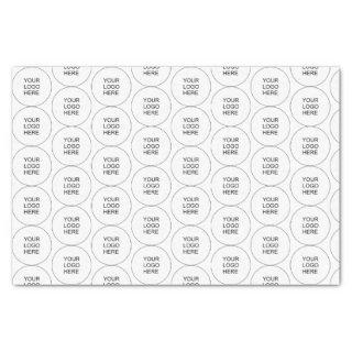 Custom Modern Template Upload Your Logo Here Tissue Paper