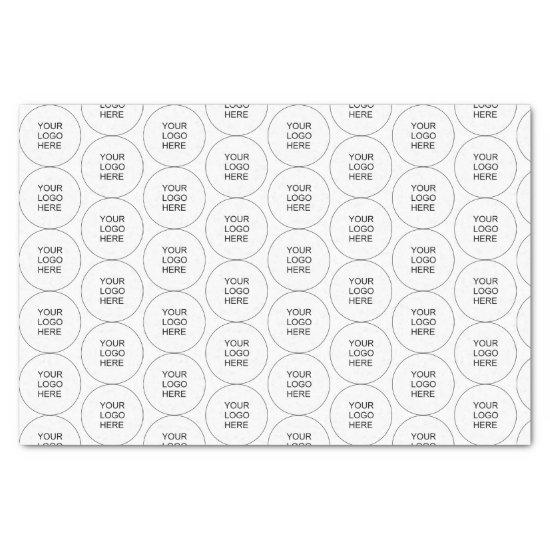 Custom Modern Template Upload Your Logo Here Tissue Paper