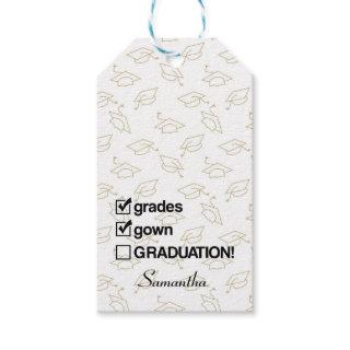 Custom Name Graduation Gift | Funny Graduation Gift Tags