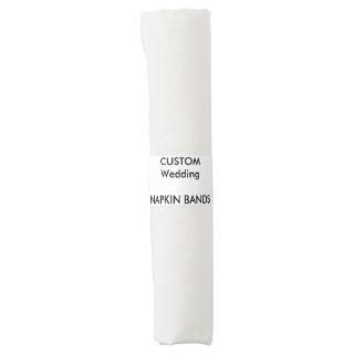 Custom Napkin Serviette Bands Holders Rings (12)