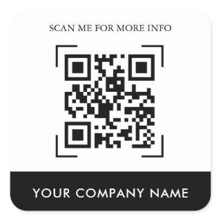 Custom QR Code Stickers