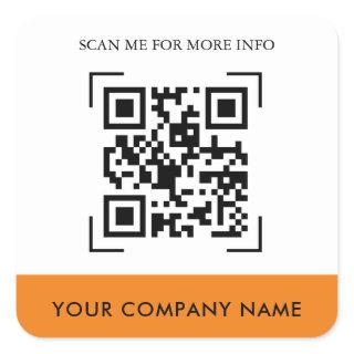 Custom QR Code Stickers