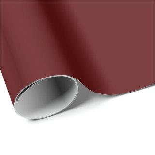 Custom Retro Vintage Dark Red Brown Solid Color
