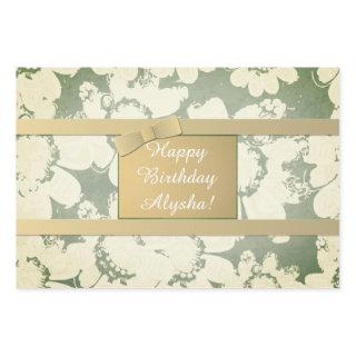 Custom Ribbon All Occasion Floral Wrapping  Sheets