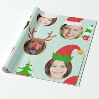 Custom  Six Photo Christmas  Crew Funny Gift