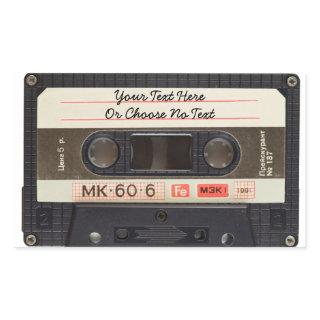 Custom Text / Retro Love Music Cassette Mixtape Rectangular Sticker